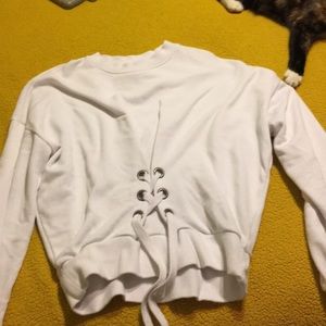 Sweater that ties in the front